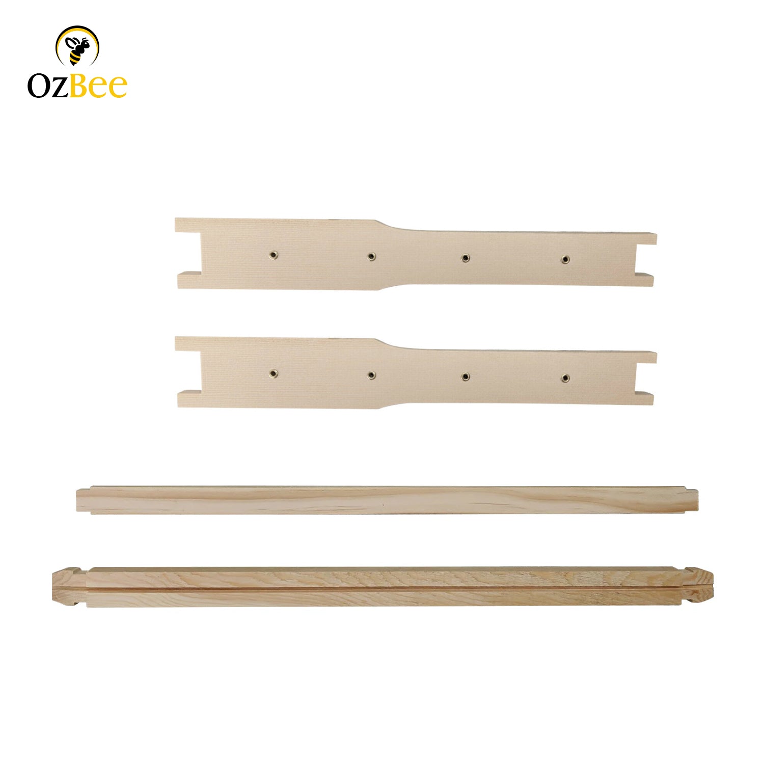 10 X Ideal Beekeeping Frames with Eyelets Wood Beehive FD Wooden Frame-0