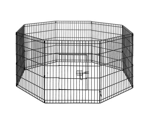 8 Panel Pet Playpen Crate - 30 Inch-0